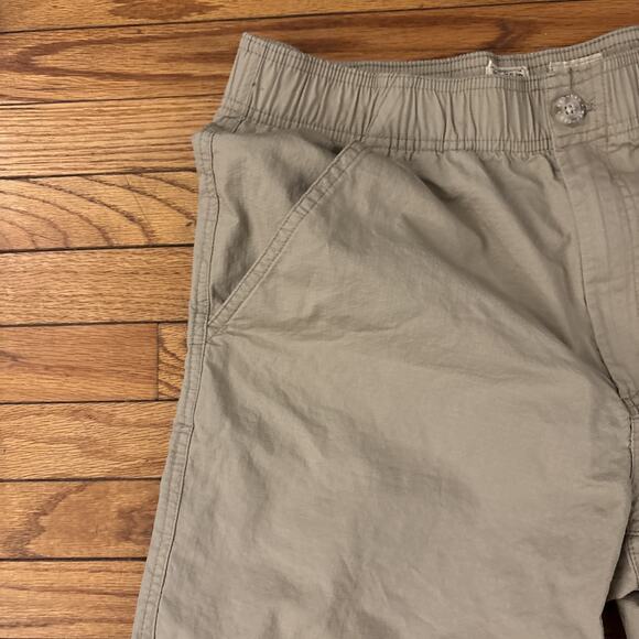 RedHead Brand Co Chino Shorts Mens M Tan Elastic Waist Band Zip Fly Casual‎ - Picture 2 of 8